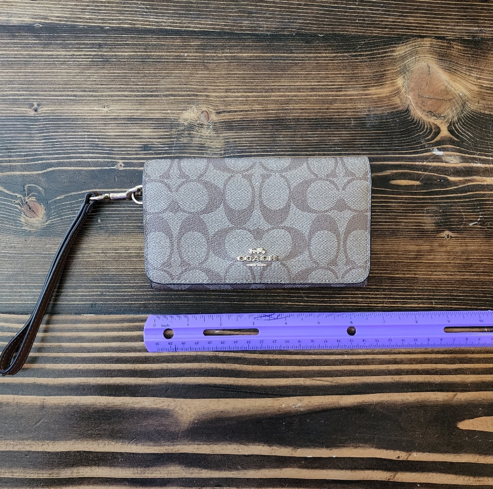 Authentic Coach Wristlet